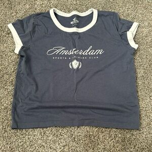 hollister baby tee
